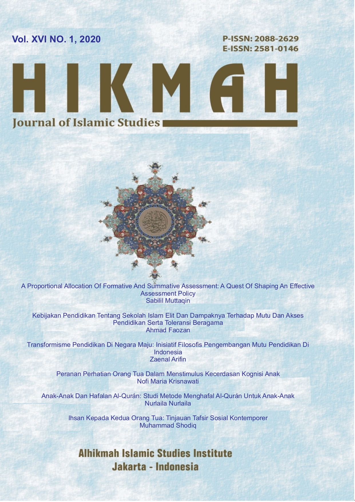 Cover Page